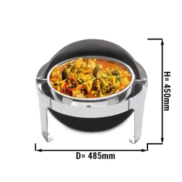 Підігрівач їжі круглий - з роликовою кришкою GGM Gastro