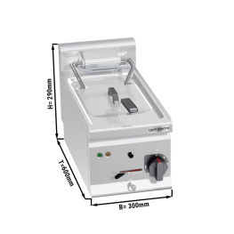 Фритюрниця електрична 10 літрів (9 кВт) GGM Gastro