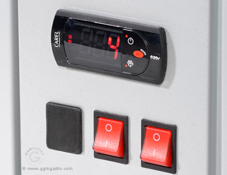 Пристенная холодильная горка 2,0 x 0,7 m GGM Gastro - 7