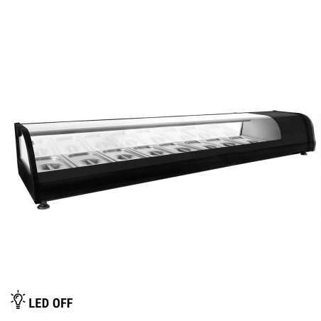 Холодильна вітрина під гастроемності - 8x GN 1/3 GGM Gastro - 2