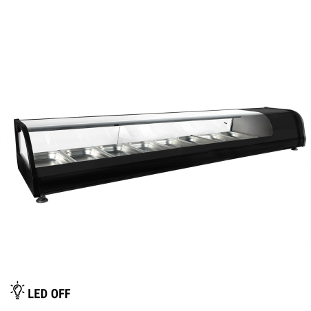 Холодильна вітрина під гастроемності - 8x GN 1/3 GGM Gastro - 4