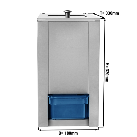 Дробилка для льда (производительность: 3 кг / мин) GGM Gastro - 1