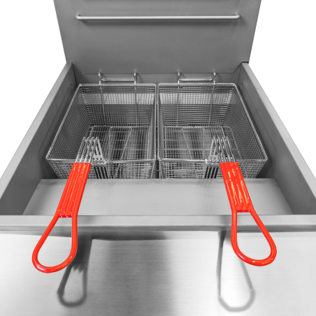 Фритюрниця газова 40 літрів / 45 кВт GGM Gastro - 3