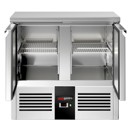 Холодильный стол саладетта PREMIUM - 0,9 x 0,7 m / 2 двери / объем: 240 л GGM Gastro - 5