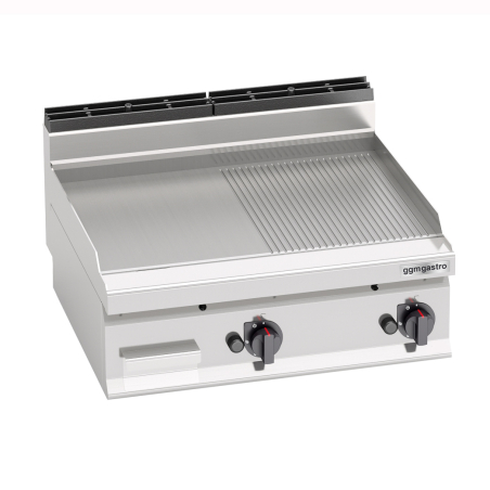 Поверхня жарова газова - гладко-рифлена (13,8 кВт) GGM Gastro - 8