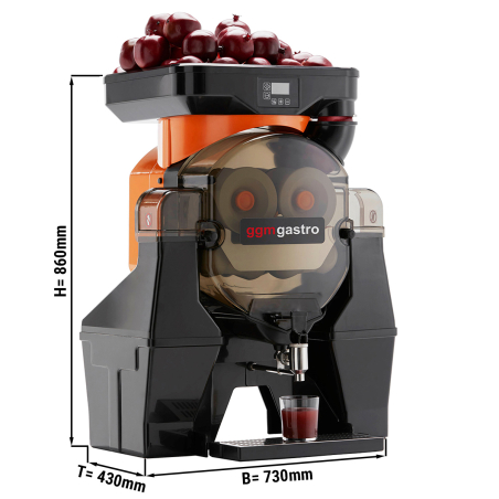 Соковыжималка для цитрусовых (ручная подача / вместимость в проход: 5 шт) GGM Gastro - 1