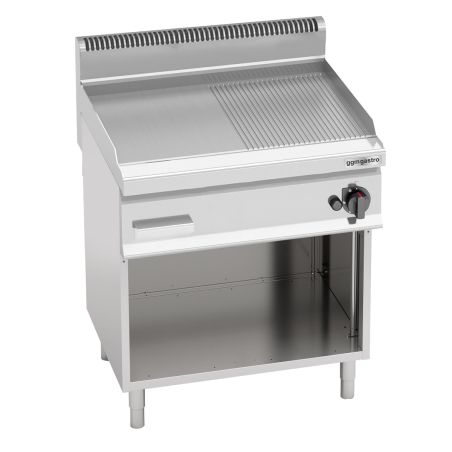 Поверхня жарова газова - гладко-рифлена (8 кВт) GGM Gastro - 2