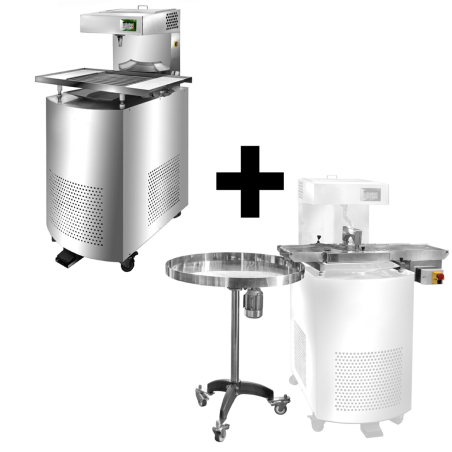 Темпирующая машина с краном – с трюфельной лентой. GGM Gastro - 1