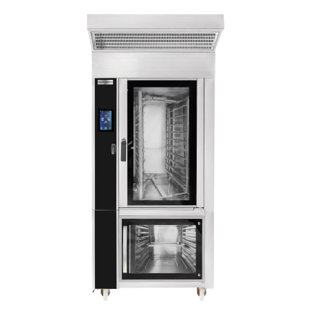 Ротаційна піч для віпіканн 10x EN 40x60 - з рстійною шафою GGM Gastro - 4