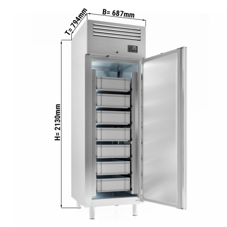 Холодильный шкаф / 600- литров / количество дверей- 1 / GGM Gastro - 2