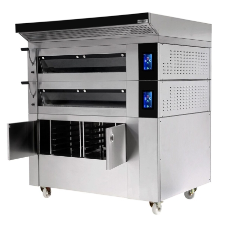 Печь подовая - Вкл. Вытяжка, расстоечный шкаф GGM Gastro - 3