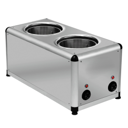 Ванна для темперирования шоколада - объем: 7+7 л GGM Gastro