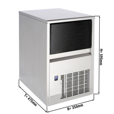 Генератор кубиков льда 23 кг / 24 ч GGM Gastro - 1