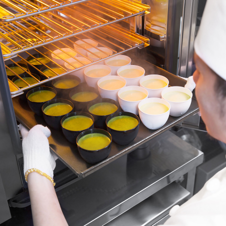 Пароконвектомат KOMPAKT - Сенсорний - 6x GN 1/1 - вкл. систему очищення та температурний зонд - 7