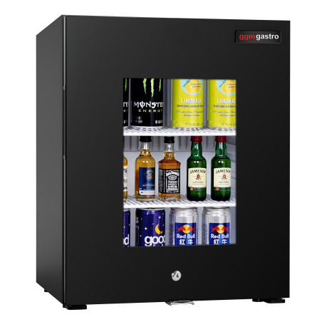 Холодильник барний - 1 скляні двері - geräuscharm та abschließbar GGM Gastro - 1