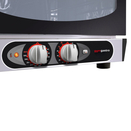 Конвекційна піч електрична з парозволоженням- 4x GN 1/1 або EN 60x40 GGM Gastro - 3