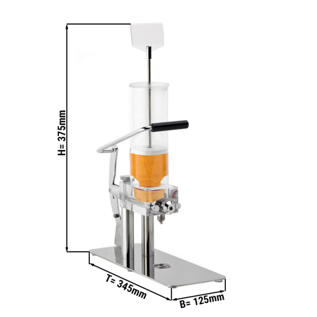 Диспенсер Jam та Honey - 0,7 літра GGM Gastro - 1