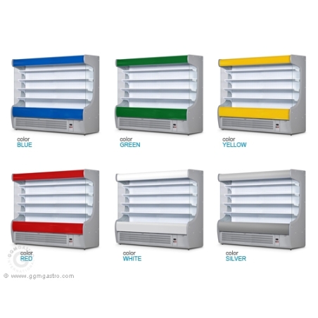 Холодильна гірка - 2,0 x 0,9 m - з 4 полиця GGM Gastro - 6