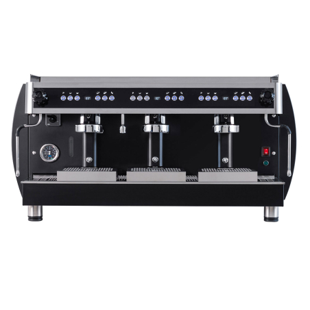 Кавомашина з портафільтром Grace - з цифровим дисплеєм - Трипостова - вкл. систему преінфузії - Чорна - 3