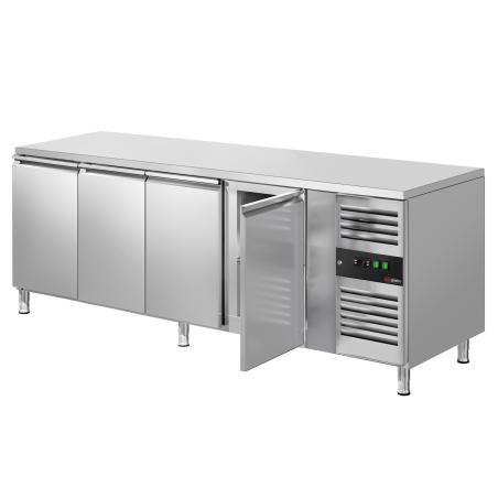 Холодильний стіл ЕСО - 2,2 x 0,7 m / 4 двері GGM Gastro - 5
