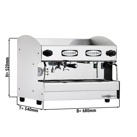 Кавова машина рожкова, 2 групи (230 Вольт) GGM Gastro - 1