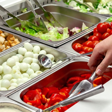 Саладетта со стекл.витриной PREMIUM 1,37 x 0,7 m - 3 стекл.двери / объем: 368л GGM Gastro - 12