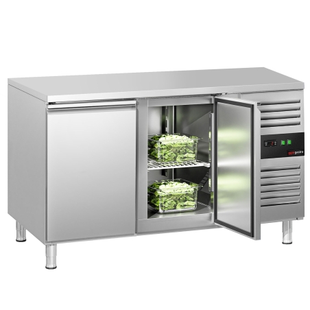 Холодильний стіл ЕСО - 1,36 x 0,7 m / 2 двері GGM Gastro - 3