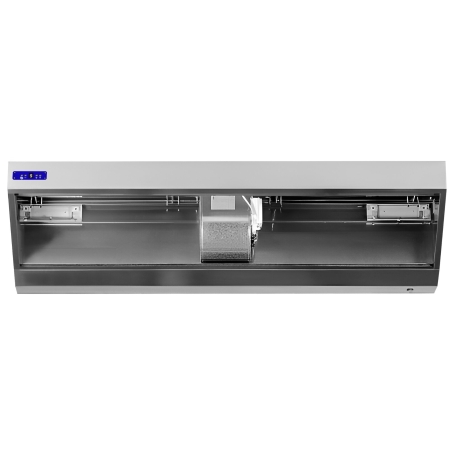 Витяжка настінна м -2,4 з двигуном, регулятором, фільтром та лампою GGM Gastro - 5