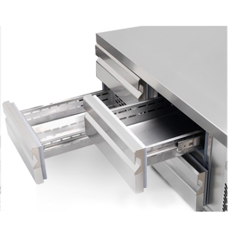 Холодильний стіл (GN) з 4 шухлядами 1/3 GGM Gastro - 4