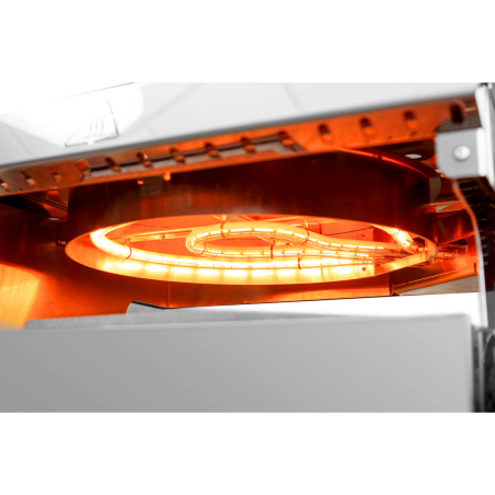 Печь для пиццы, 1 х 28 см, Турбо, 1 камера - 5