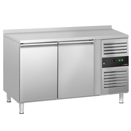 Холодильный стол с бортом ЕСО - 1,36 x 0,7 m / 2 двери GGM Gastro - 4