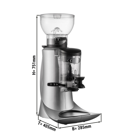 Кавомолка срібло - 2 kg - 55 db GGM Gastro - 1