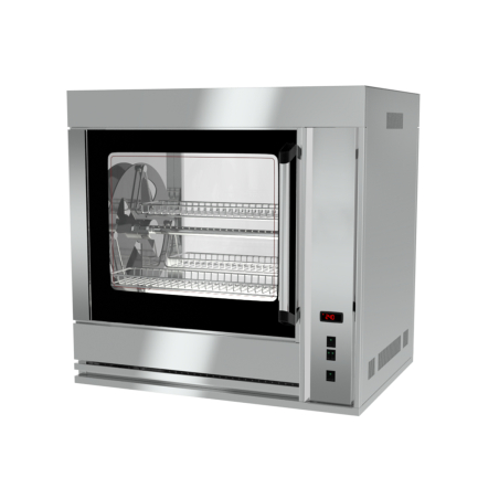 Гриль для курей ротаційний електричний PREMIUM / з 4 роженами для 20 курей GGM Gastro - 1