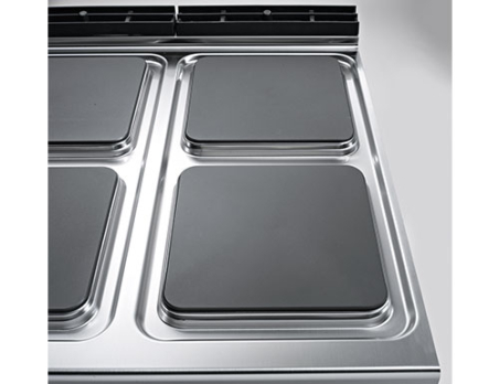 Плита электрическая + Духовой электрический шкаф (4 конфорки / мощность: 14 + 7,5 kW) GGM Gastro - 7