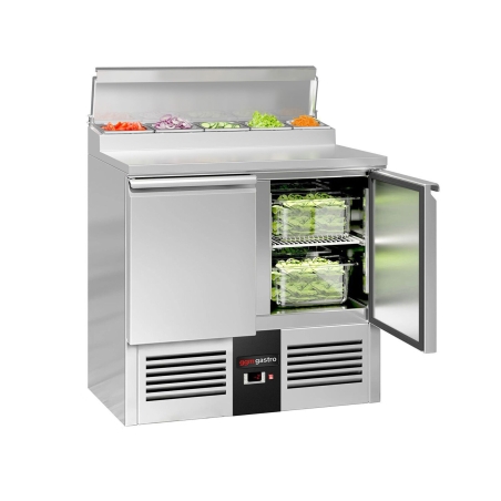 Холодильный стол саладетта PREMIUM - 0,9 x 0,7 m / 2 двери / объем: 240 л GGM Gastro - 3