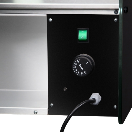 Теплова вітрина - 1000мм - 3 х GN 1/1 - 7