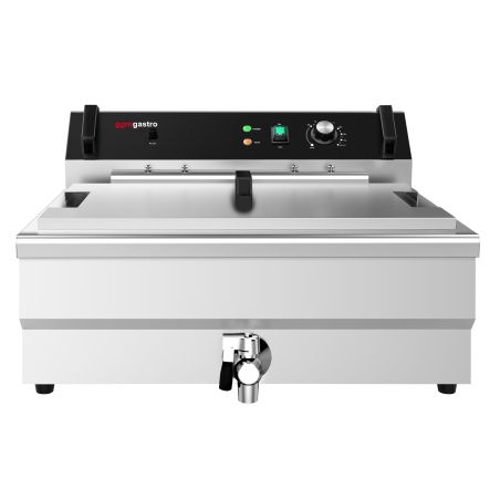 Фритюрниця з решіткою для стікання жиру — для риби та випічки GGM Gastro - 5