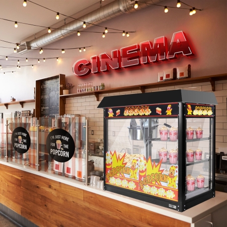 Машина для попкорну - 5 kg/h - з 3 beheizten полиця GGM Gastro - 7