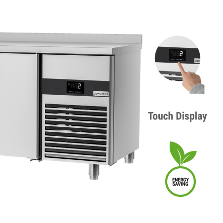 Холодильный стол PREMIUM - 1.86 x 0.7 m (1 дверца, 4 выдвижн.секции) GGM Gastro - 4