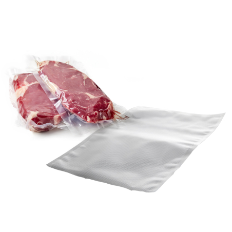 Пакеты для вакуумирования - рифленые - 300 x 400 mm - 90 микрон GGM Gastro - 1