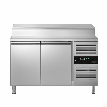 Холодильний стіл саладетта 1,36 m x 0,7 m / для контейнерів 7x 1/3 GN / 2 двері / 282 л GGM Gastro - 6