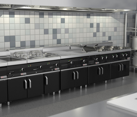 Фритюрниця електрична - 10 Л (9 kW) GGM Gastro - 5