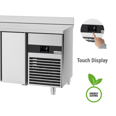 Холодильний стіл PREMIUM - 2,3 x 0,7 m - 1 двері та 9 шухляди 1/3 GGM Gastro - 4