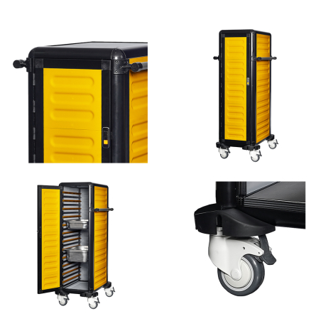 Термотележка - 24x GN 1/1 GGM Gastro - 6