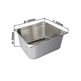 Гастроємність GN 2/1 - глибина: 200 мм GGM Gastro