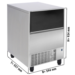 Льодогенератор 59 кг / 24 год.  GGM Gastro