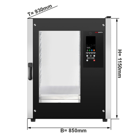 Пароконвектомат 10x EN 400 x 600 GGM Gastro - 1