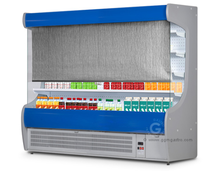 Холодильна гірка - 2,5 x 0,7 m - з 4 полиця GGM Gastro - 5