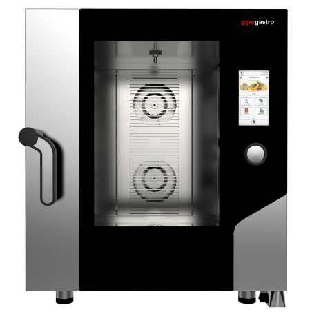 Пароконвектомат - Сенсорний - 7x GN 1/1 - вкл. систему очищення та температурний зонд - 2