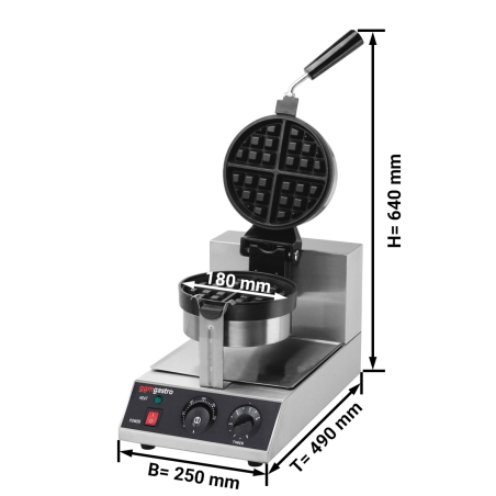 Вафельниця одинарна GGM Gastro - 1